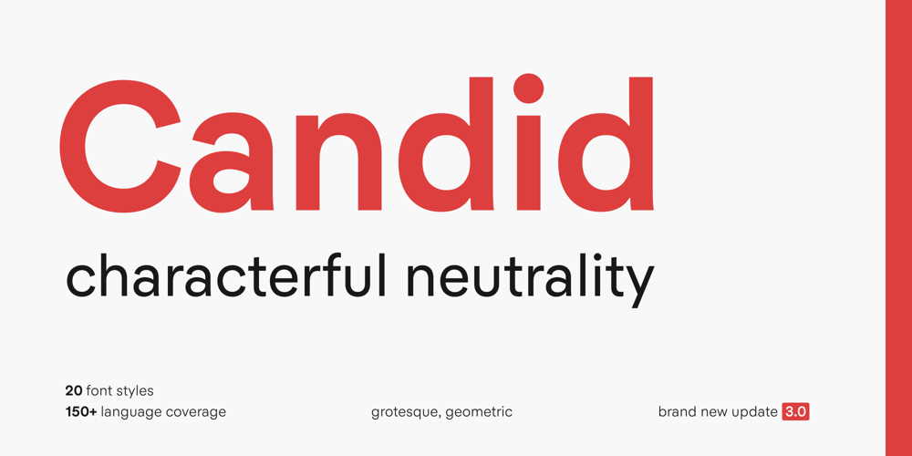 Candid font