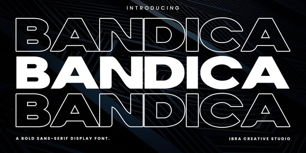 Bandica font