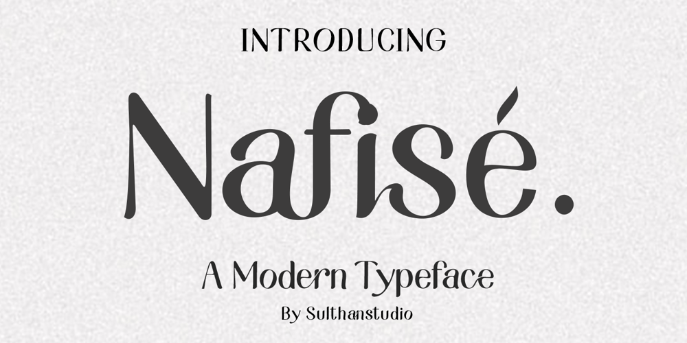 Nafise font
