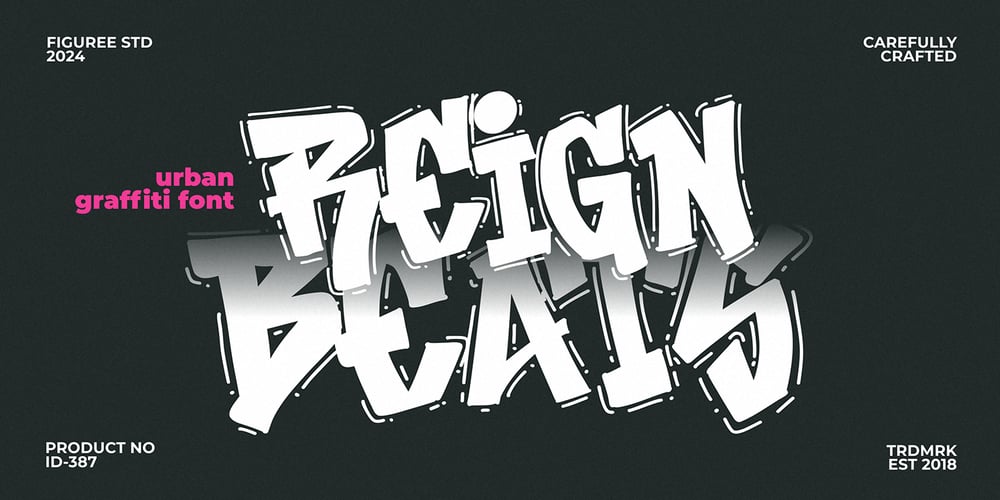 Reign Beats font