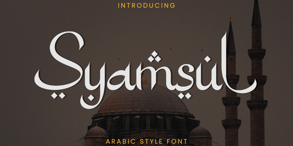 Syamsul font