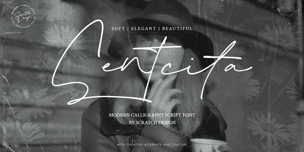 Sentcita font