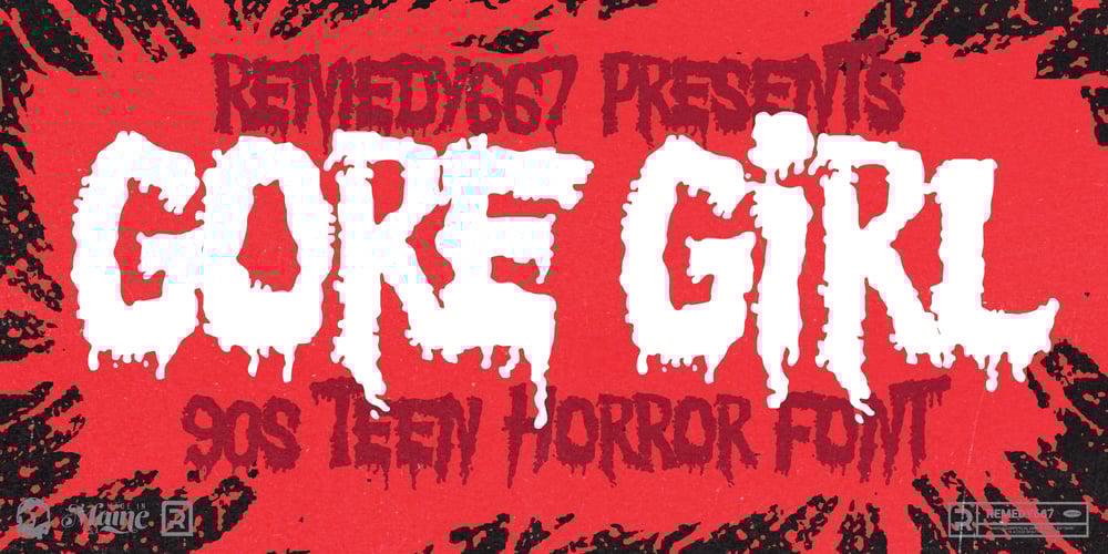 Gore Girl font
