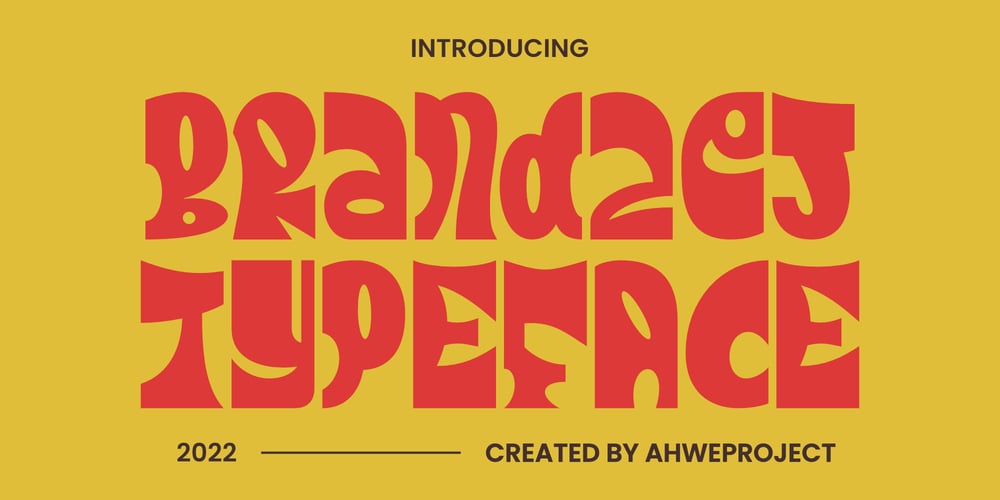 Brandzet font