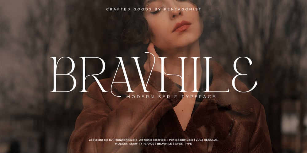 Bravhile font