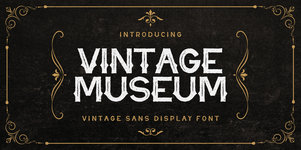 Vintage Museum font