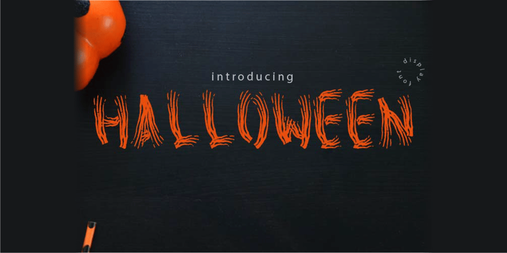 HALLOWEEN Horror font