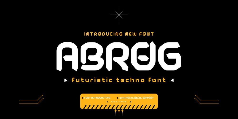 Abrog font