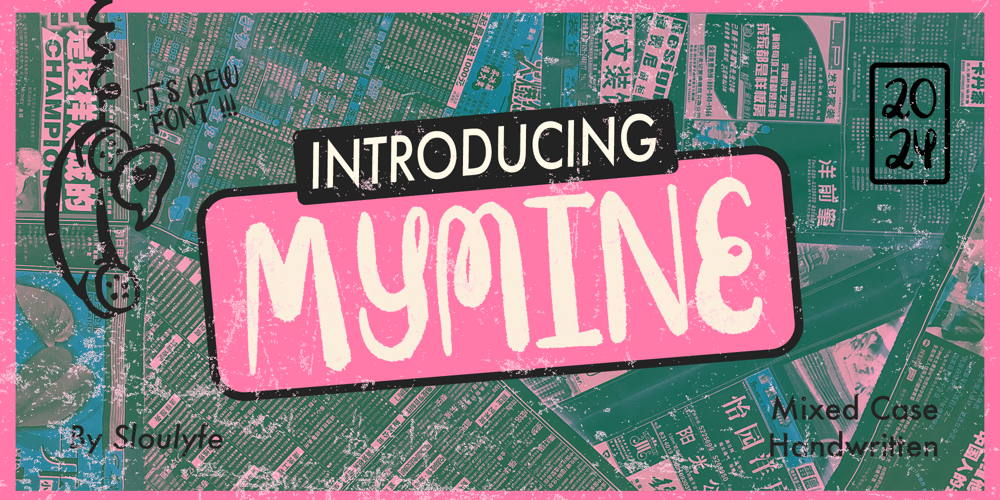 Mymine font