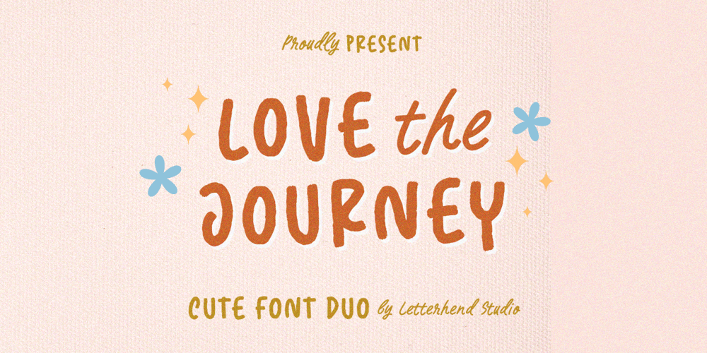 Love The Journey font