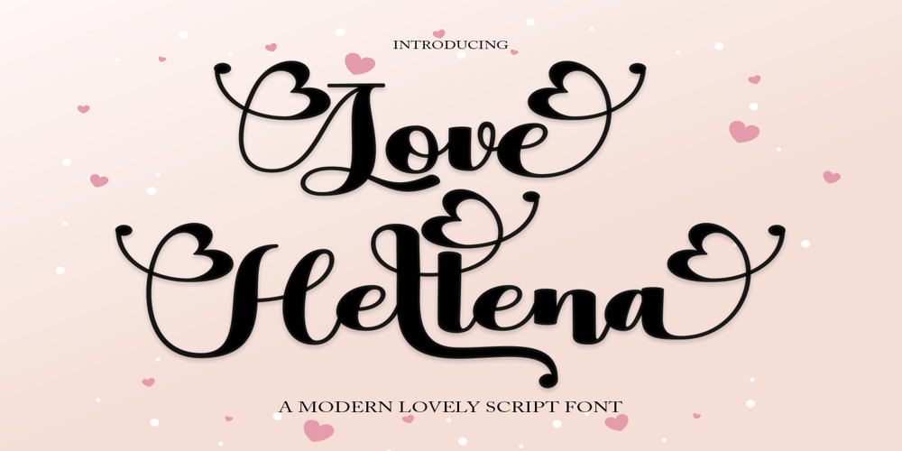 Love Hellena font