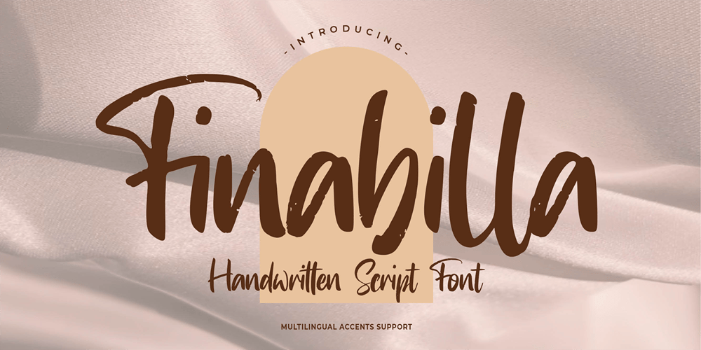 Finabilla font