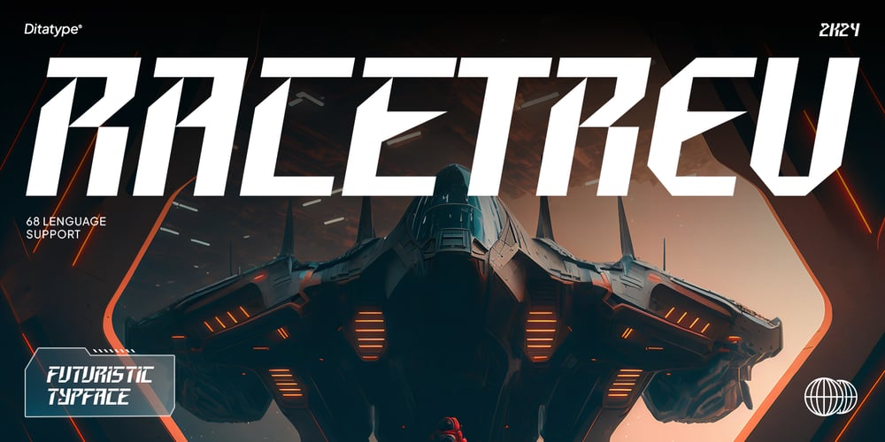 Racetrev font
