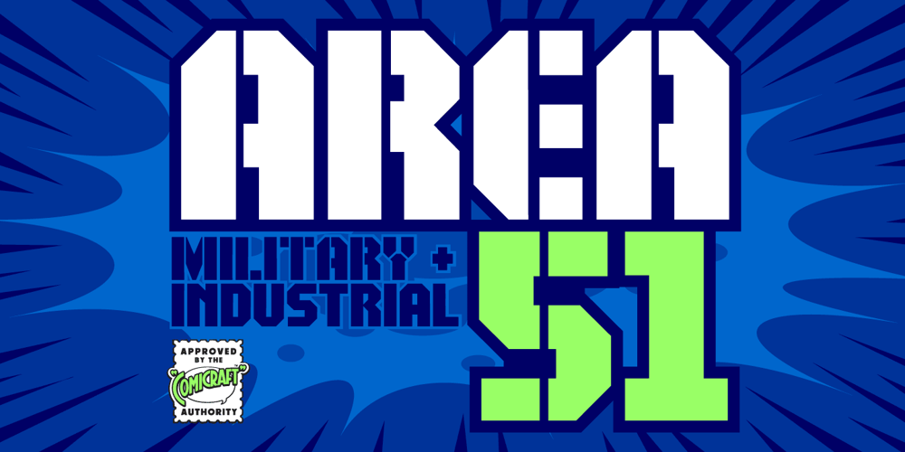 Area51 font