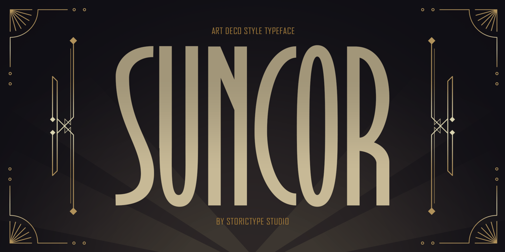 Suncor font