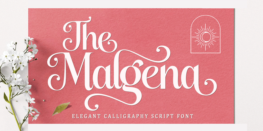 The Malgena font