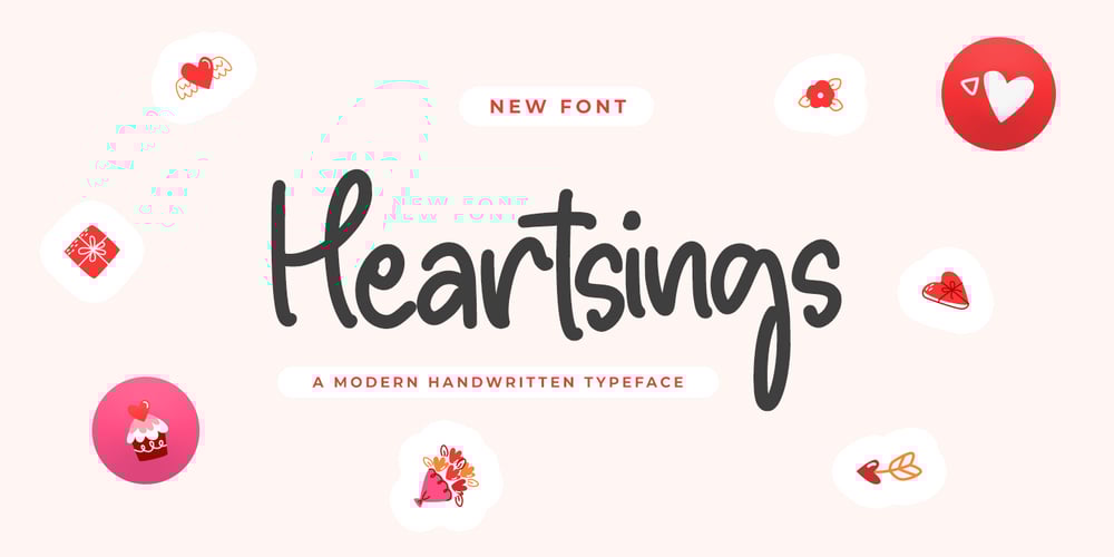 Heartsings font