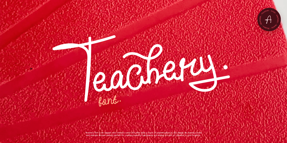 Teachery font