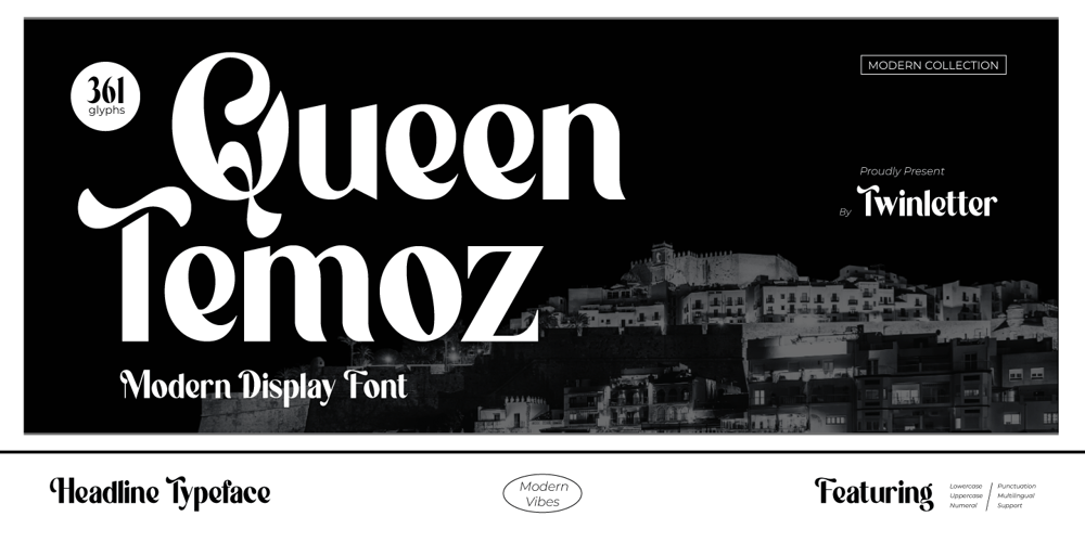 Queen Temoz font