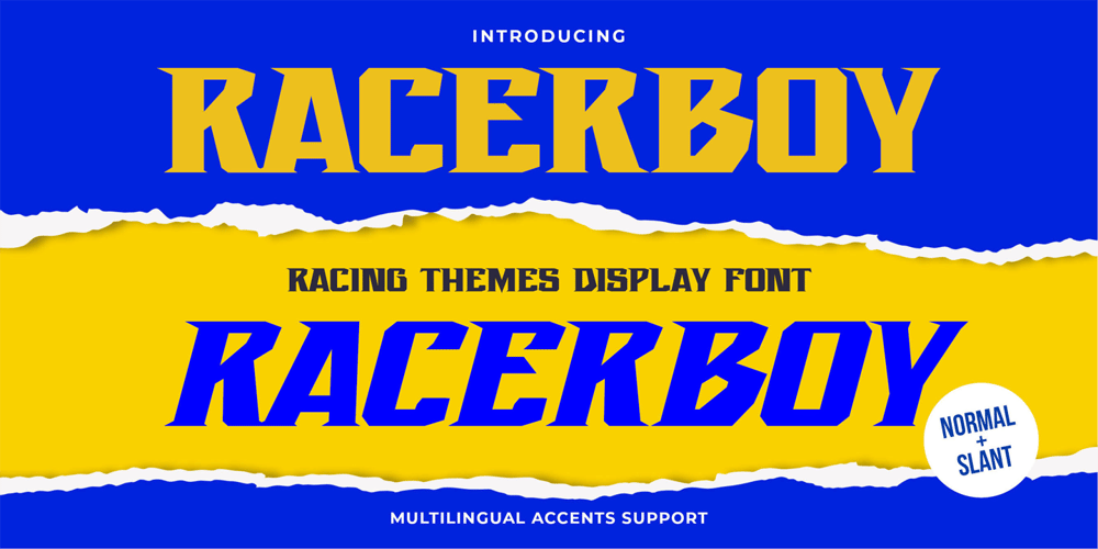 Racerboy font