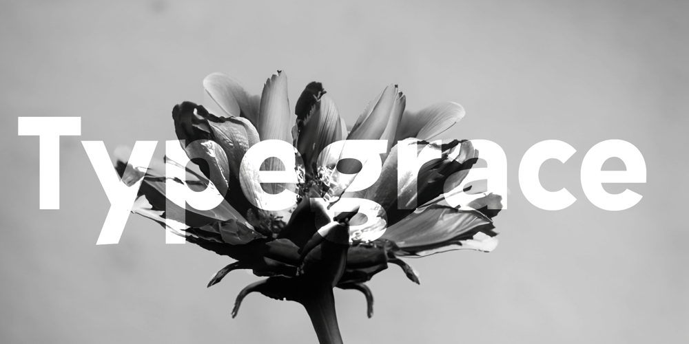 Typegrace font