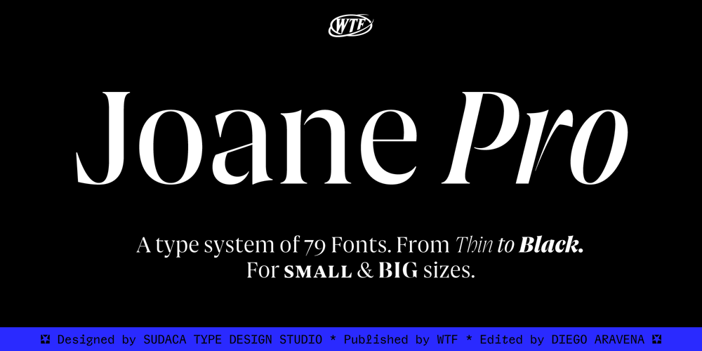 Joane Pro font