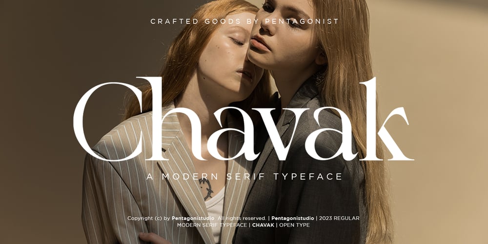 Chavak font