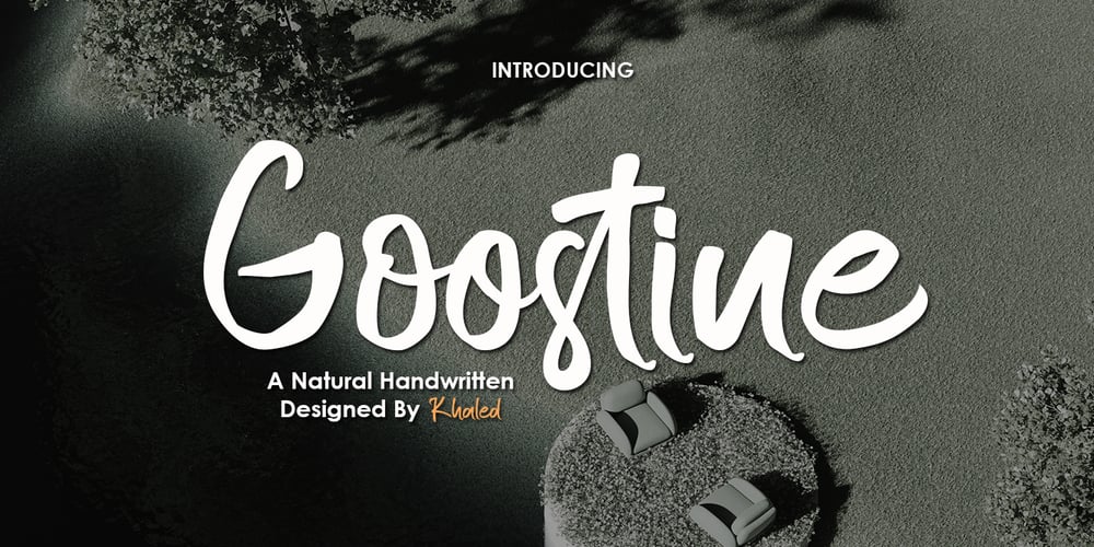 Goostine font