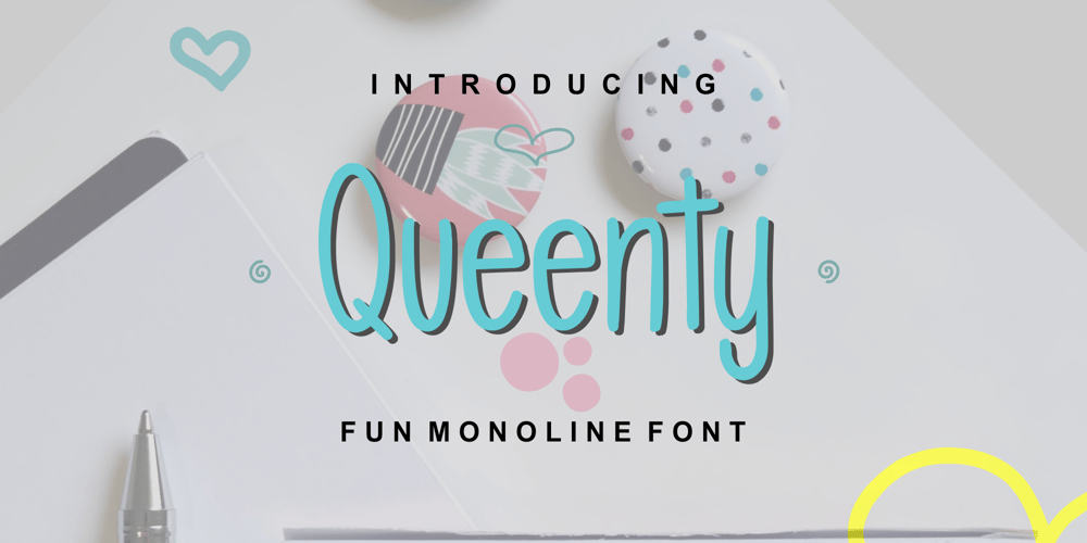 Queenty font