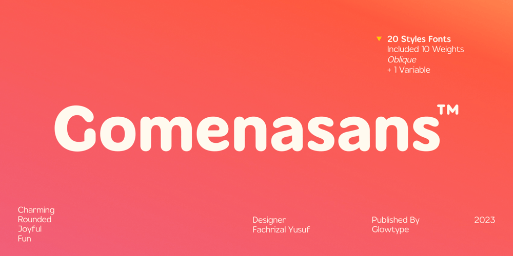 Gomenasans Variable font