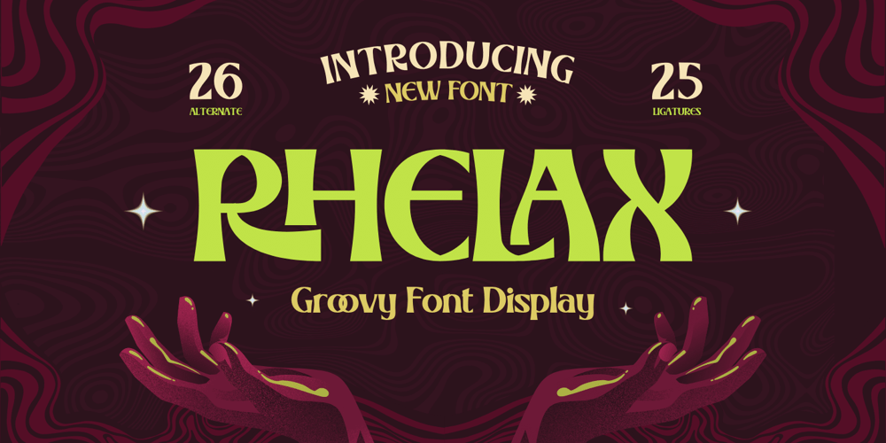Rhelax font