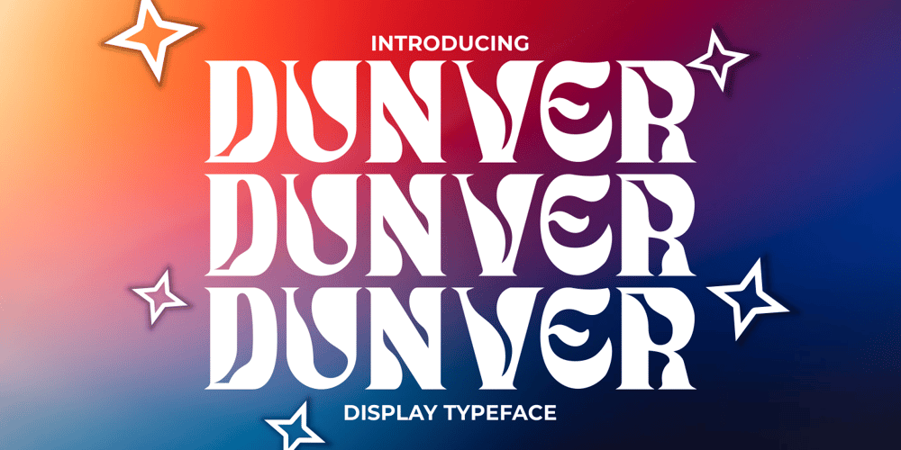 Dunver font