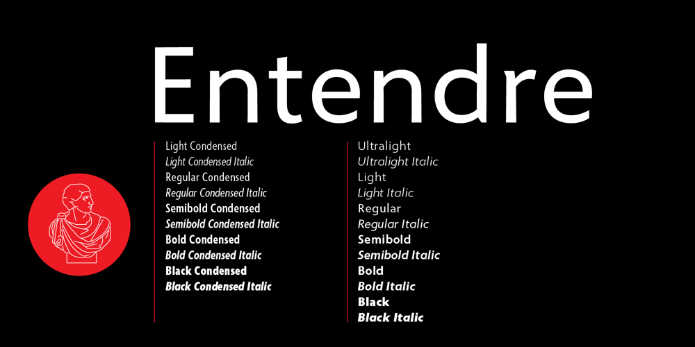 Entendre font