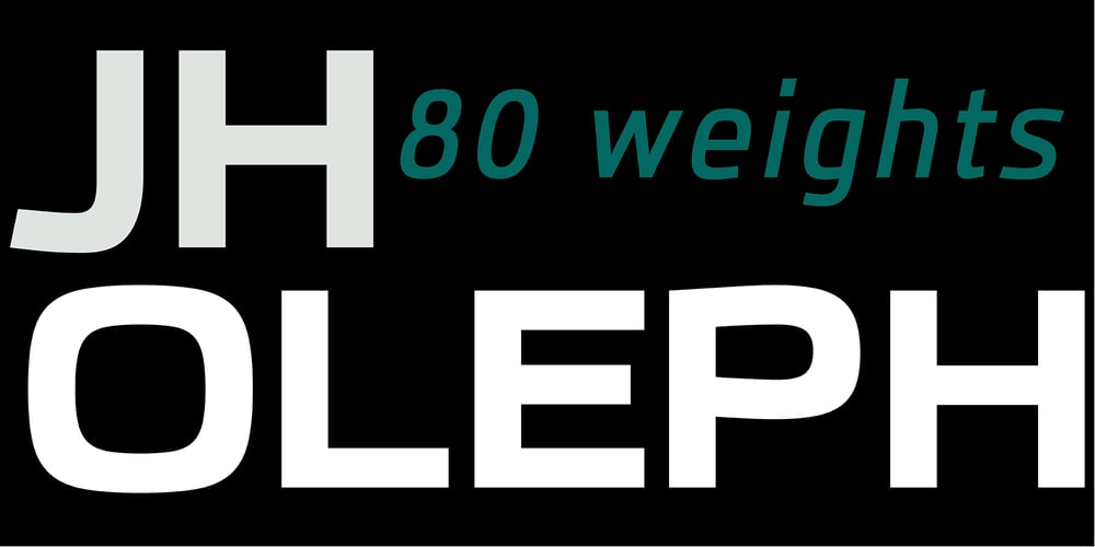 JH Oleph font