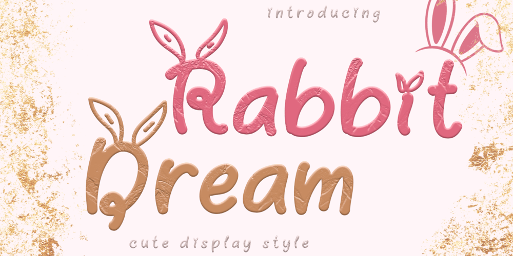 Rabbit Dream font