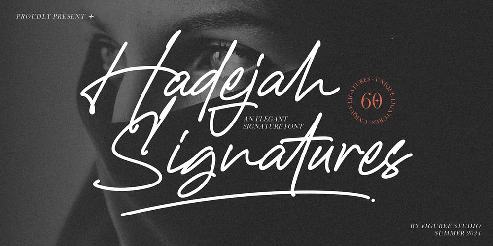 Hadejah Signature font