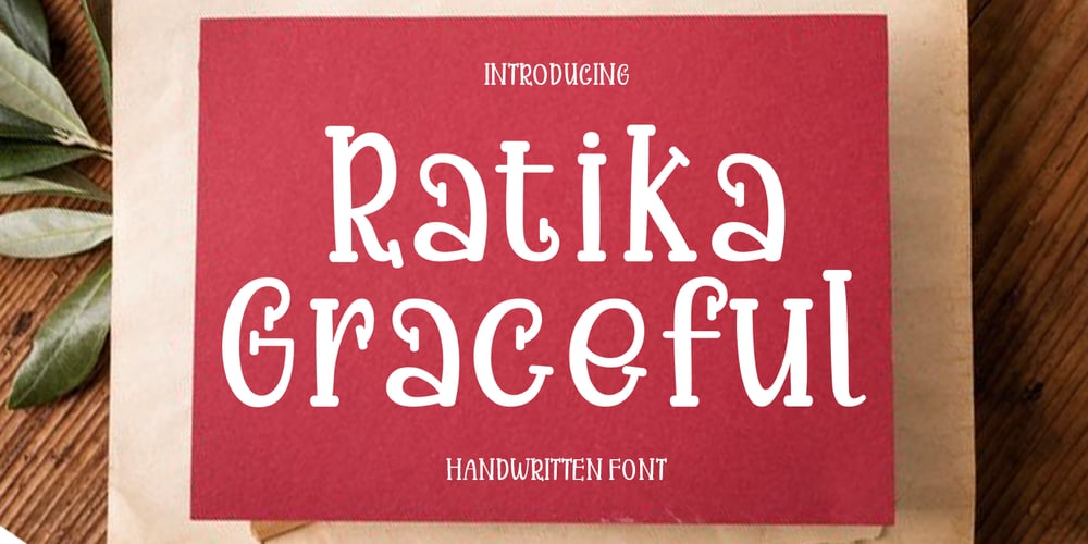 Ratika Graceful font