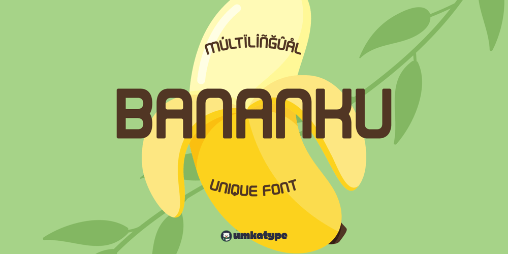 Bananku font