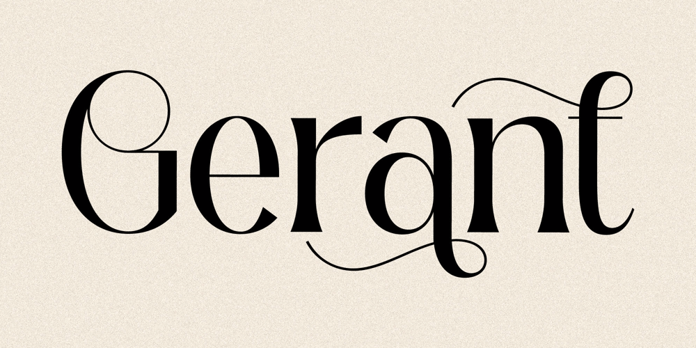 Gerant font