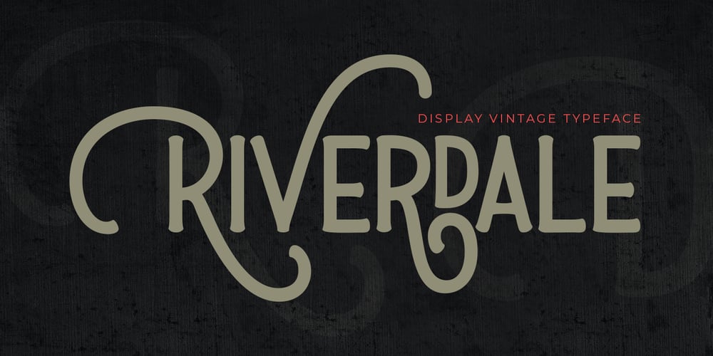 Riverdale font