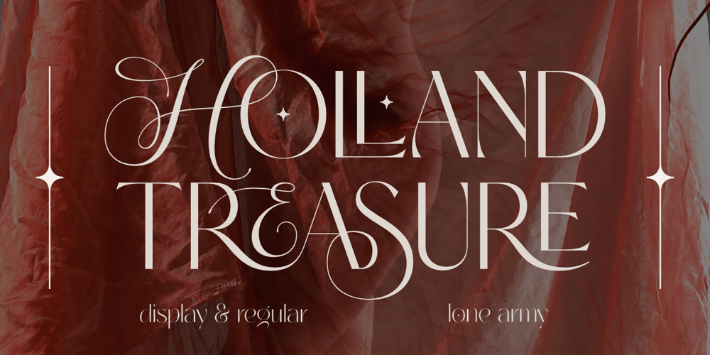 Holland Treasure font