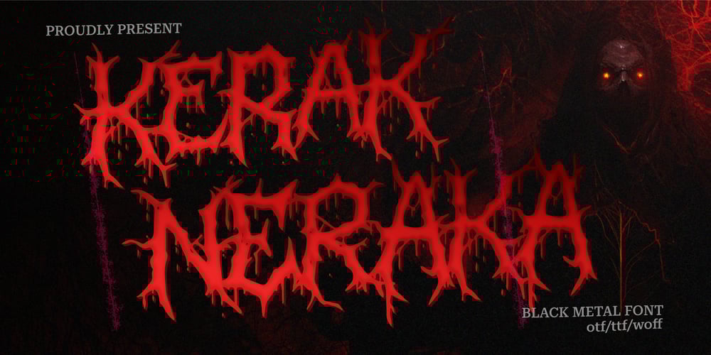 Kerak Neraka font