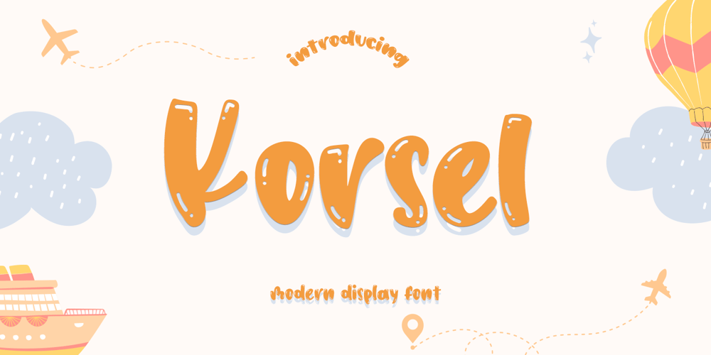 Korsel font