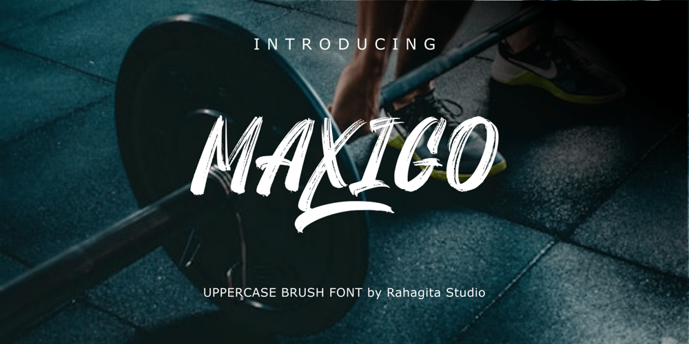 Maxigo font