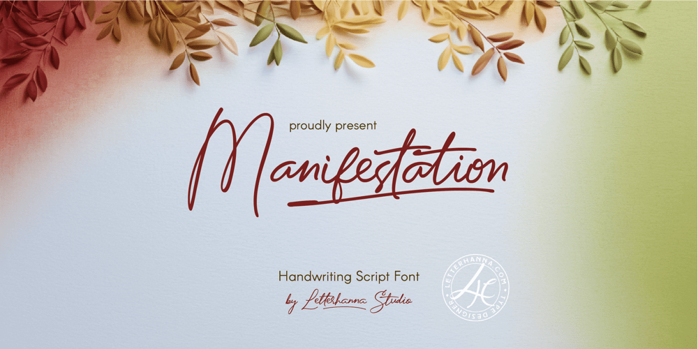 Manifestation font