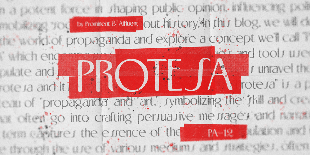 Protesa font