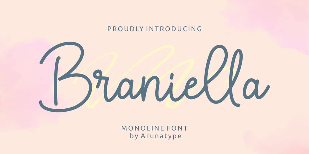 Braniella font
