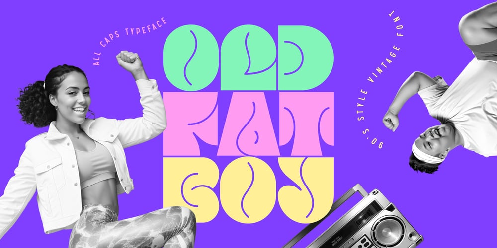 Old Fat Boy font