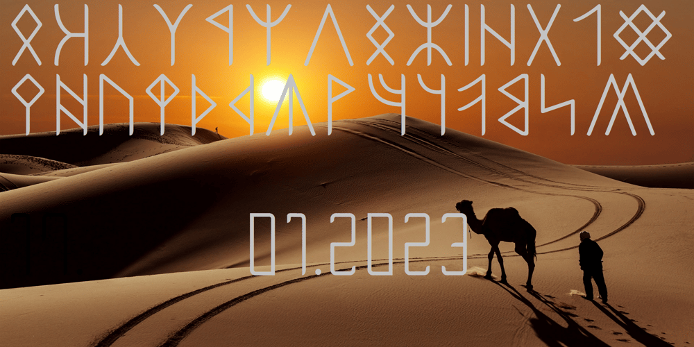 Ongunkan Wardruna Arabic Runes font