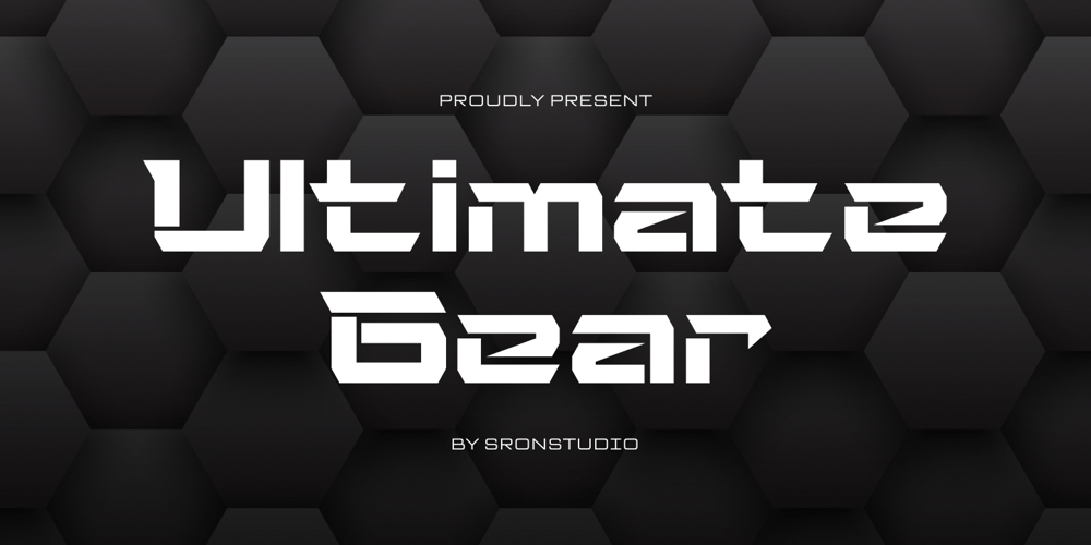 Ultimate Gear font